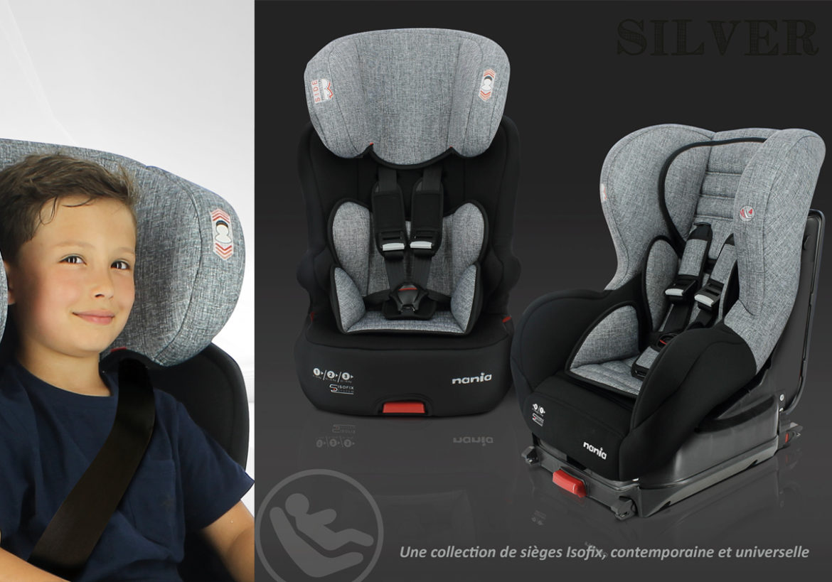 Collection SILVER de Nania : des sièges auto techniques et tendances -  Mycarsit
